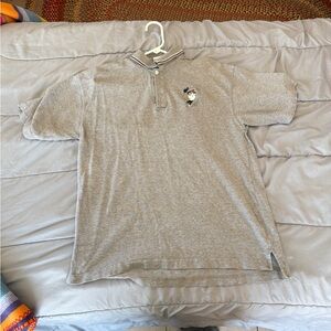 Warner Bros. Tasmanian devil Gray Polo Shirt